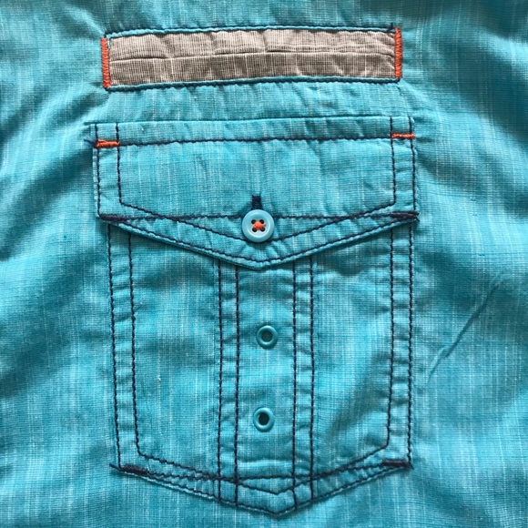 DRILL NYC  Long Sleeve Button Down Shirt! M - SLIM - Picture 12 of 16